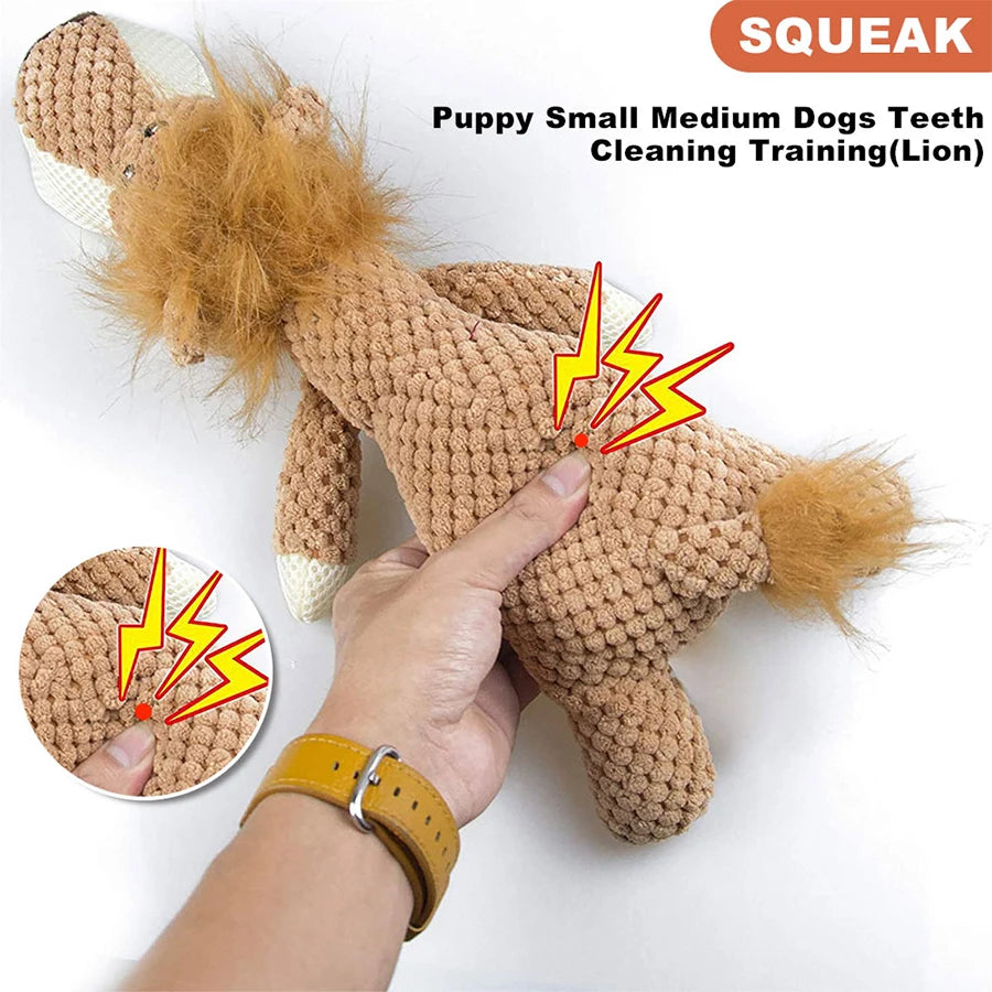 Brinquedo Interativo para Cães - Pelúcia Resistente e Divertido | Caprioli