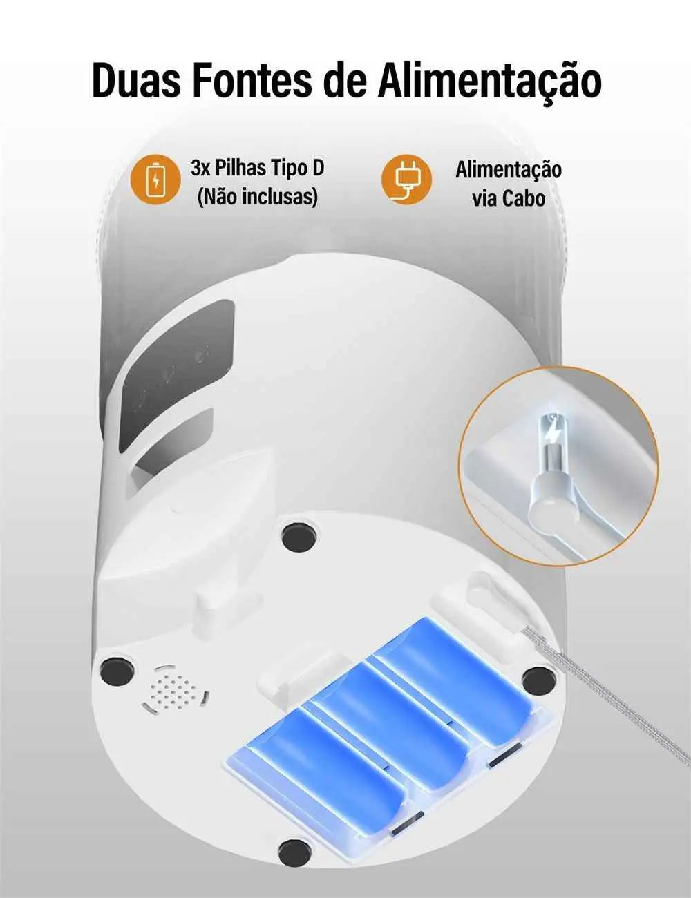 Alimentador Automático Inteligente para Gatos 4L com Controle de Porções | Caprioli Inter Comedouro branco