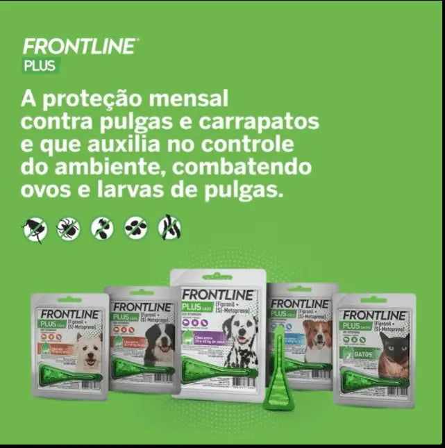 Antipulgas e Carrapatos Frontline Topspot 1 Pipeta 10kg | Caprioli Shop antipulgas para cachorro