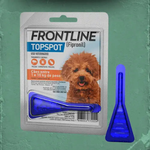 Antipulgas e Carrapatos Frontline Topspot 1 Pipeta 10kg | Caprioli Shop antipulgas para cachorro