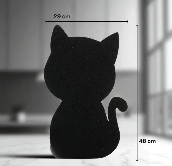 Arranhador adesivo para gatos em carpete durável –Caprioli Shop Arranhadores Preto / 1 Unidade