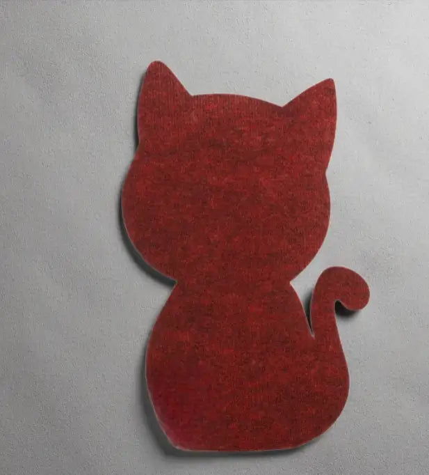 Arranhador adesivo para gatos em carpete durável –Caprioli Shop Arranhadores Vermelho / 1 Unidade