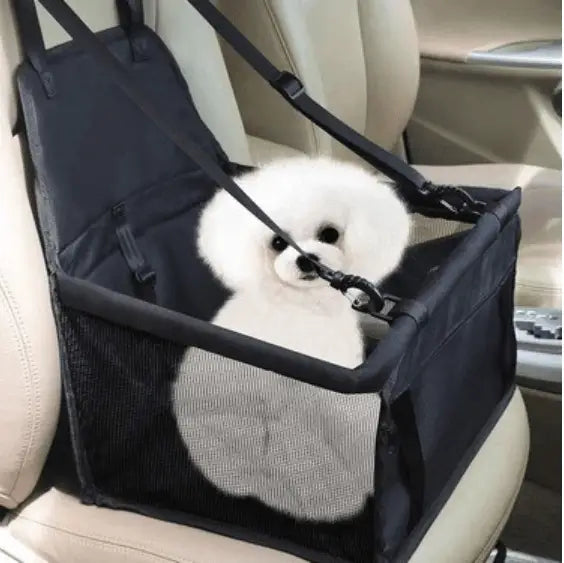 Assento Pet Booster para Carro Conforto e Segurança | Caprioli Shop Caixa de Transporte cachorro Padrão Preto