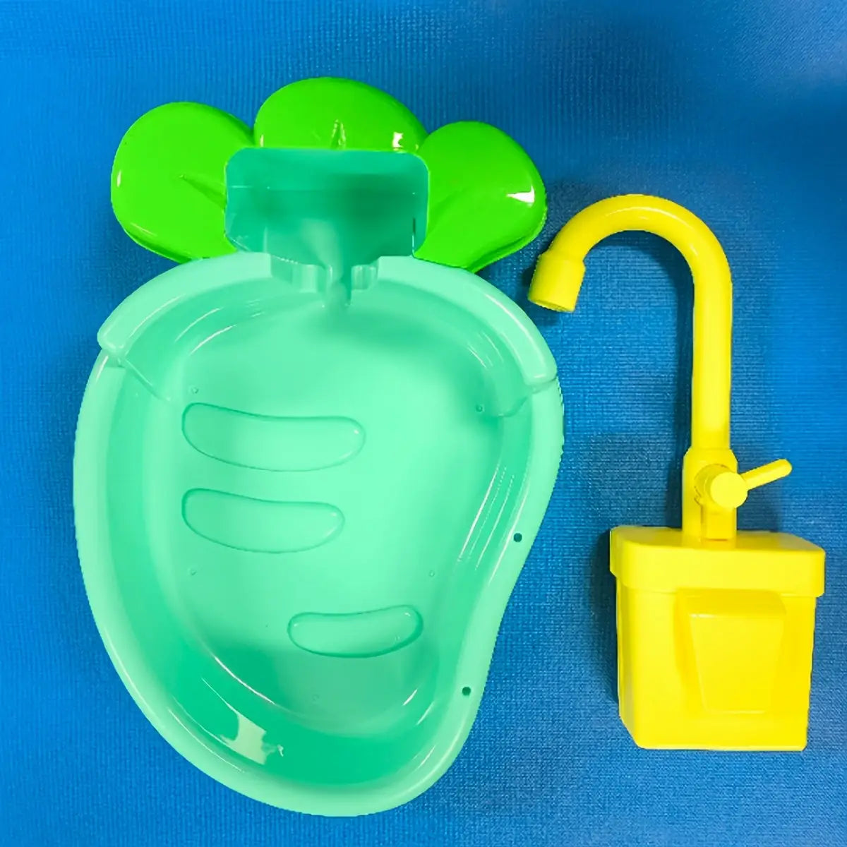 Banheira Divertida para Papagaio Plástico Brinquedo Interativo + Estímulo Mental | Caprioli Inter Higiene e limpeza