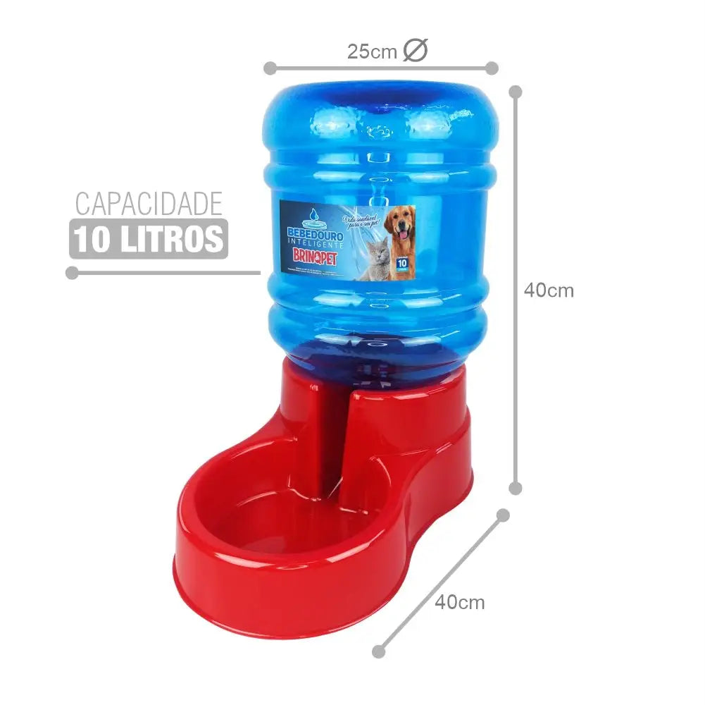 Bebedouro Automático 10L para Pets Água Fresca Sempre | Caprioli Shop bebedouro cachorro
