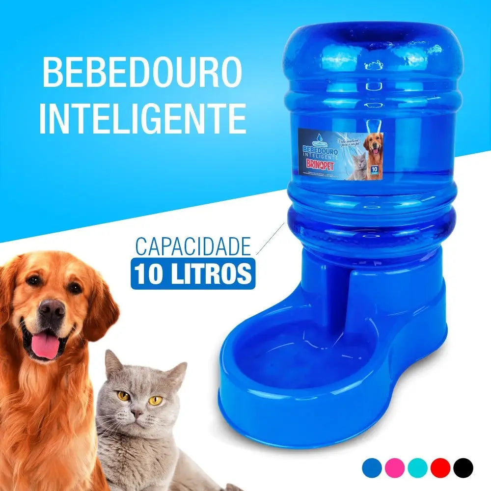 Bebedouro Automático 10L para Pets Água Fresca Sempre | Caprioli Shop bebedouro cachorro