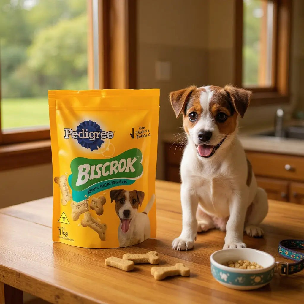 Biscoitos Pedigree Biscrok para Cães Pequenos – 1 Kg | Caprioli Shop petisco cachorro