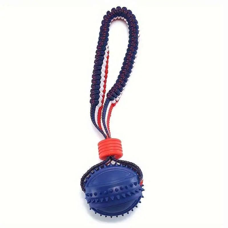 Bola de Brinquedo Resistente para Cães | Caprioli Shop brinquedos cães Futebol Azul