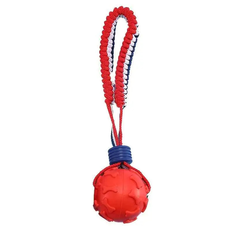 Bola de Brinquedo Resistente para Cães | Caprioli Shop brinquedos cães Osso Vermelho