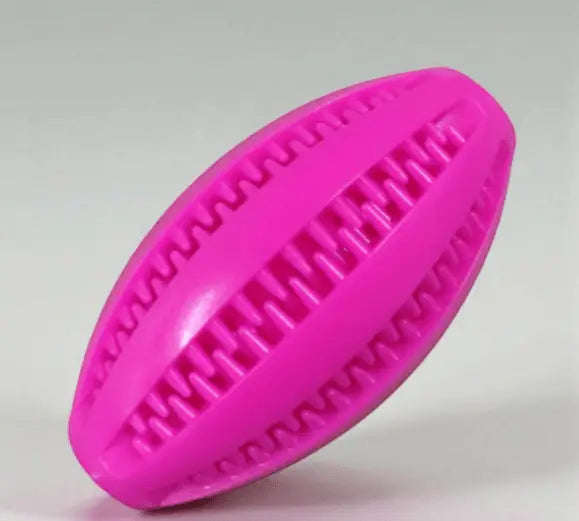 Bola Interativa para Cães TPR Resistente e Colorida | Caprioli Shop brinquedos cães Rosa