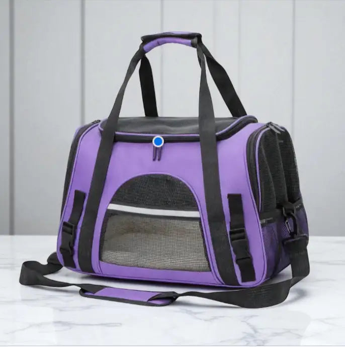 Bolsa de Transporte para Gatos Dobrável Ventilação Conforto e Segurança | Caprioli Inter
