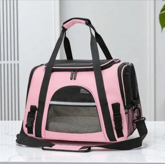 Bolsa de Transporte para Gatos Dobrável Ventilação Conforto e Segurança | Caprioli Inter