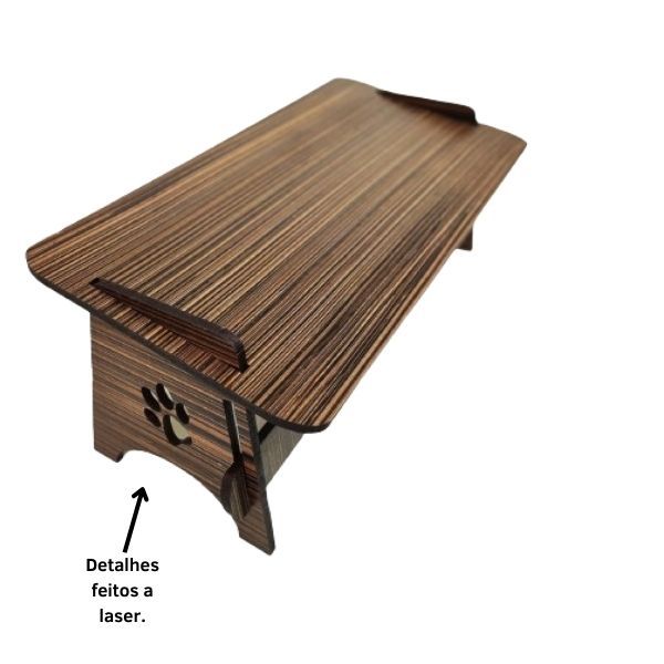 Base Elevada para Comedouro Pets - Conforto e Estilo | Caprioli