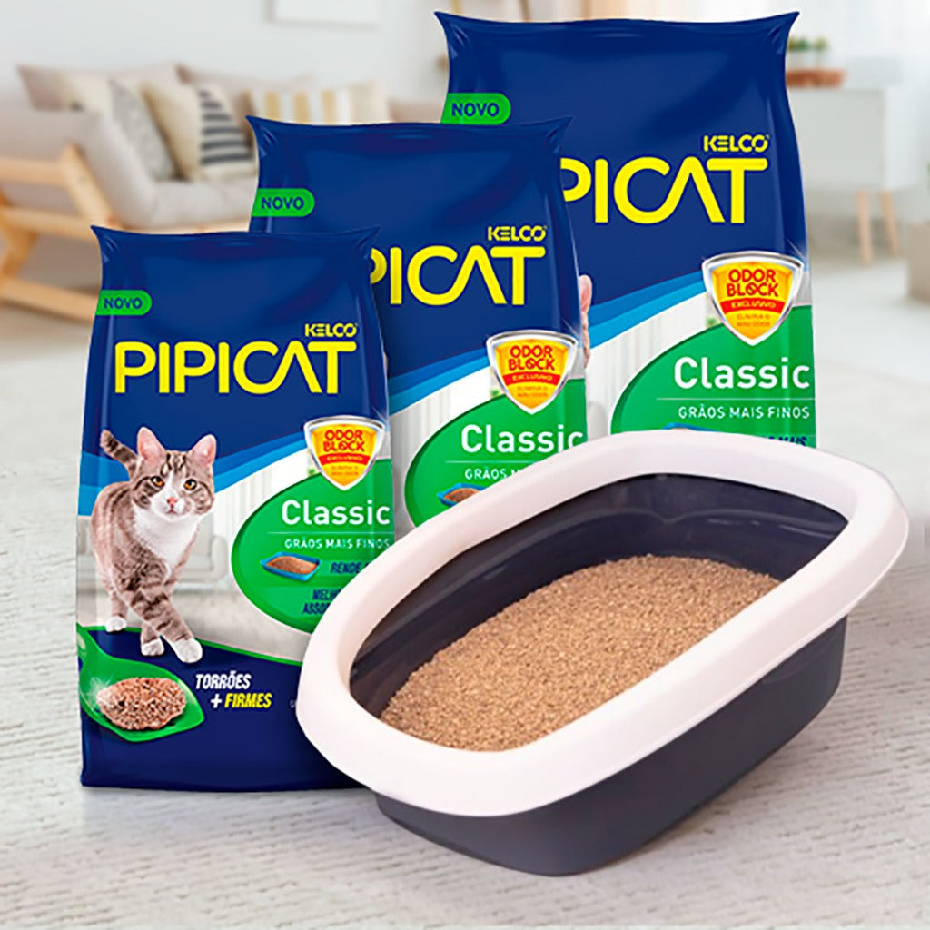 Areia Higiênica Premium para Gatos - Máxima Absorção | Caprioli