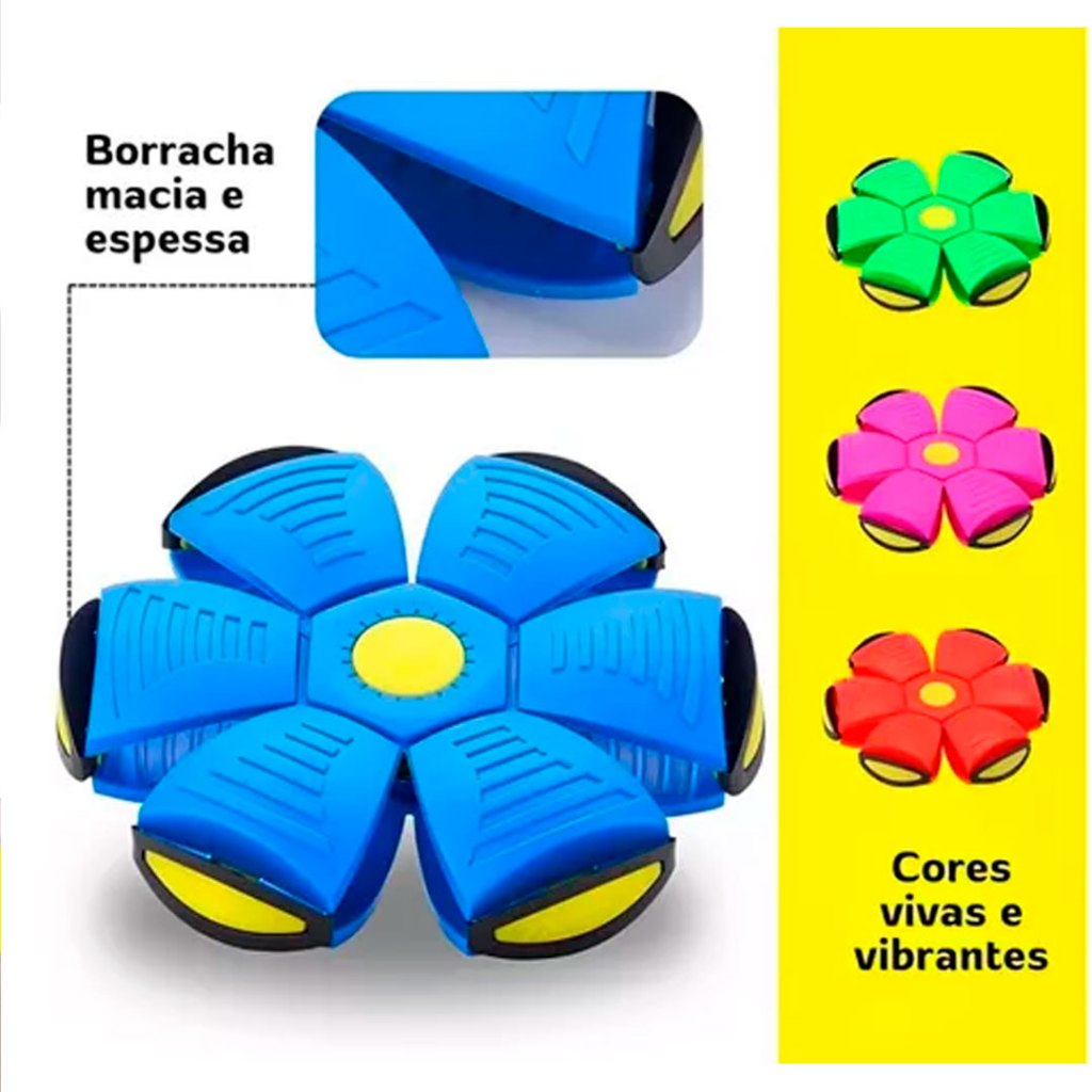 Bola Mágica Interativa para Cães - Diversão Luminescente | Caprioli