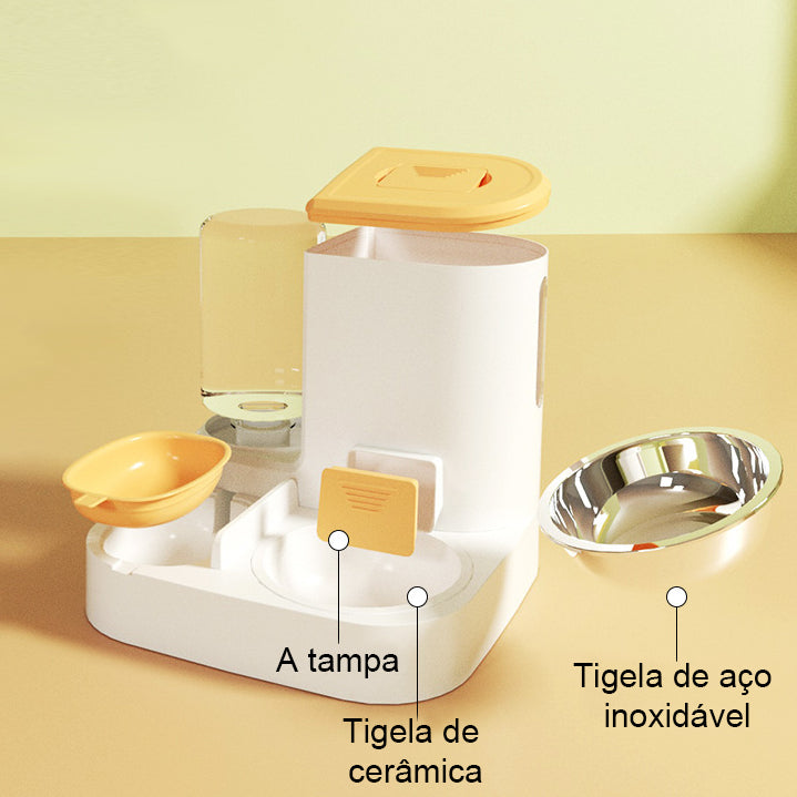 Comedouro Automático para Pets - Frescor e Estilo | Caprioli