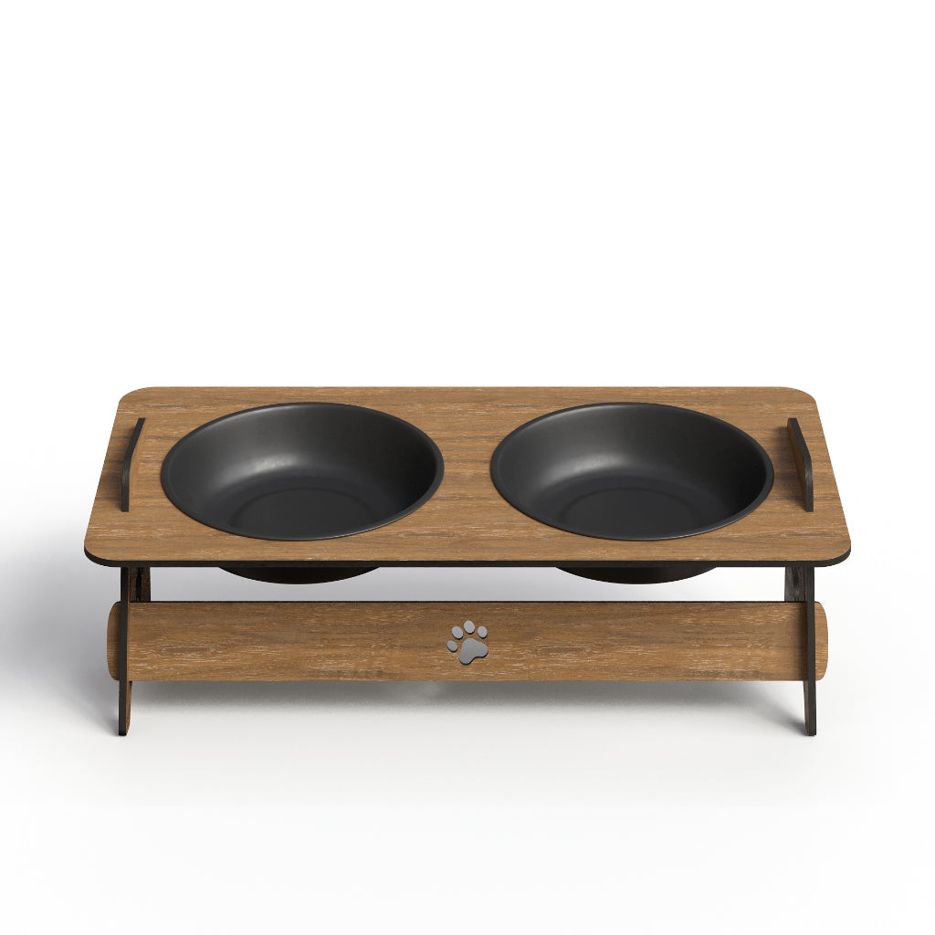 Comedouro Elevado em MDF para Pets - Conforto e Estilo | Caprioli