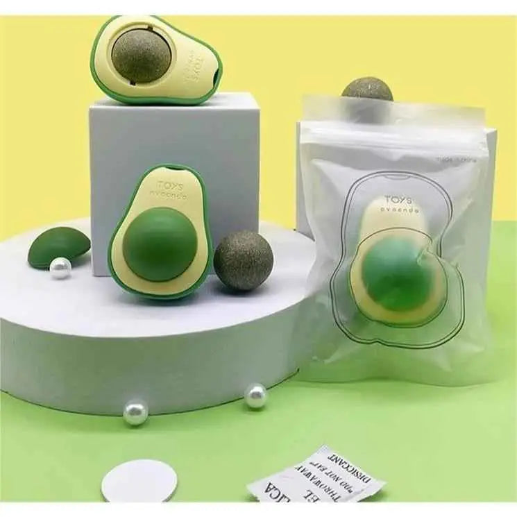 Brinquedo Abacate Interativo com Catnip Diversão para Gatos | Caprioli Shop brinquedos cães