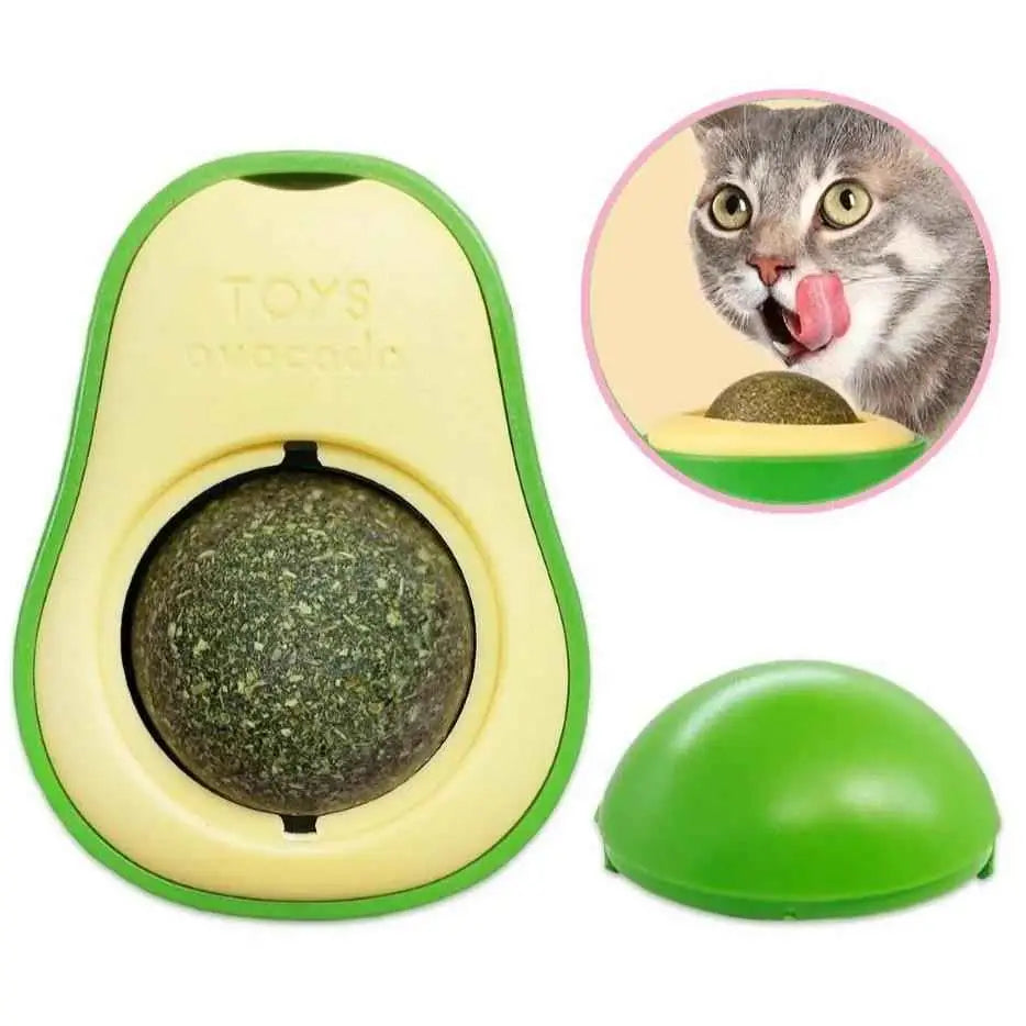 Brinquedo Abacate Interativo com Catnip Diversão para Gatos | Caprioli Shop brinquedos cães