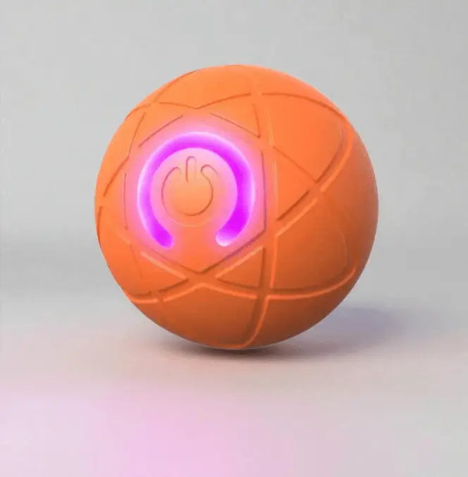 Brinquedo Bola Interativa para Cães Pequenos Inovadora e Recarregável | Caprioli Shop brinquedos cães Laranja / 1
