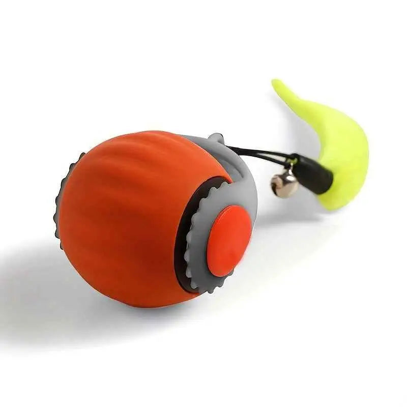 Brinquedo Elétrico para Gatos Estímulo e Diversão | Caprioli Shop brinquedos gatos Laranja