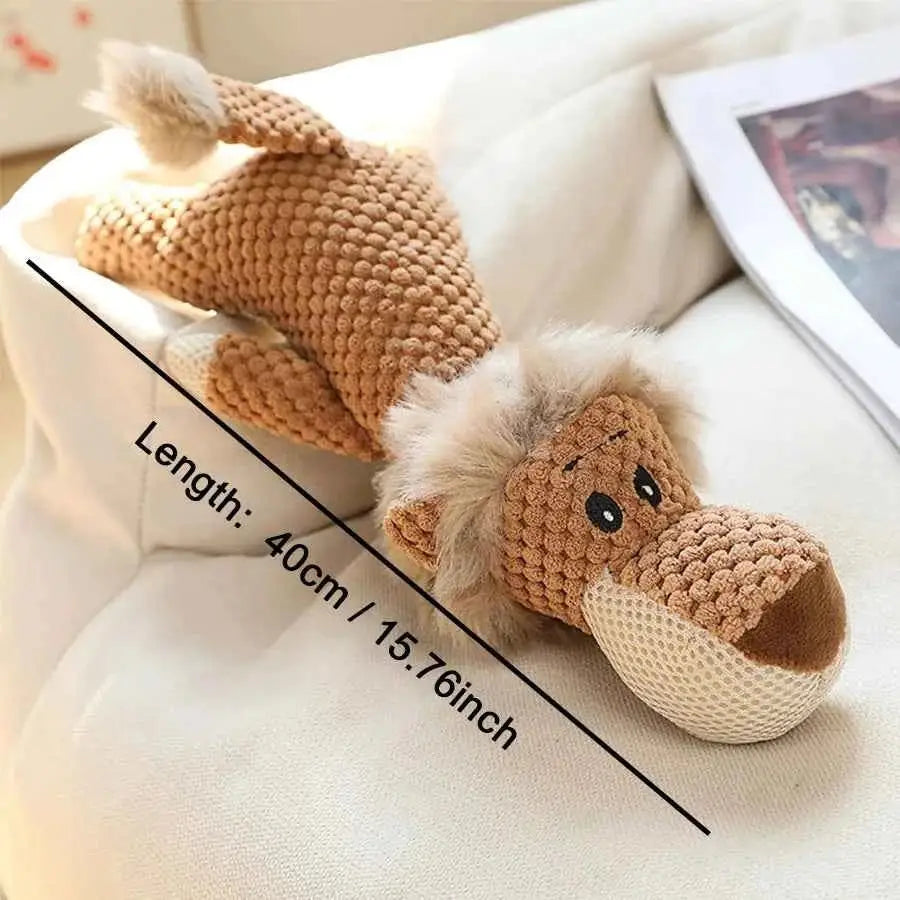Brinquedo Interativo para Cães Pelúcia Resistente e Divertido | Caprioli Inter brinquedo cães