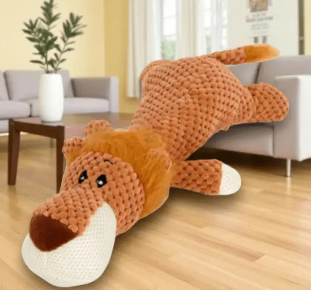 Brinquedo Interativo para Cães Pelúcia Resistente e Divertido | Caprioli Inter brinquedo cães