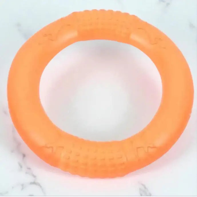 Brinquedo Interativo Disco EVA Resistente Limpa Dentes | Caprioli Inter brinquedo para cachorro
