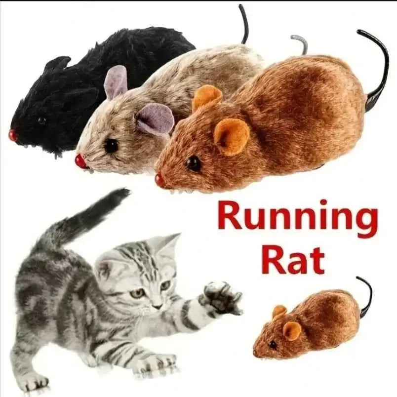 Brinquedo de Rato Realista para Gatos Diversão e Exercício | Caprioli Shop brinquedos gatos