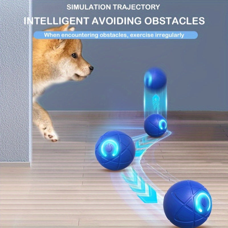 Bola Interativa Geométrica para Cães Pequenos - Inovadora e Recarregável | Caprioli