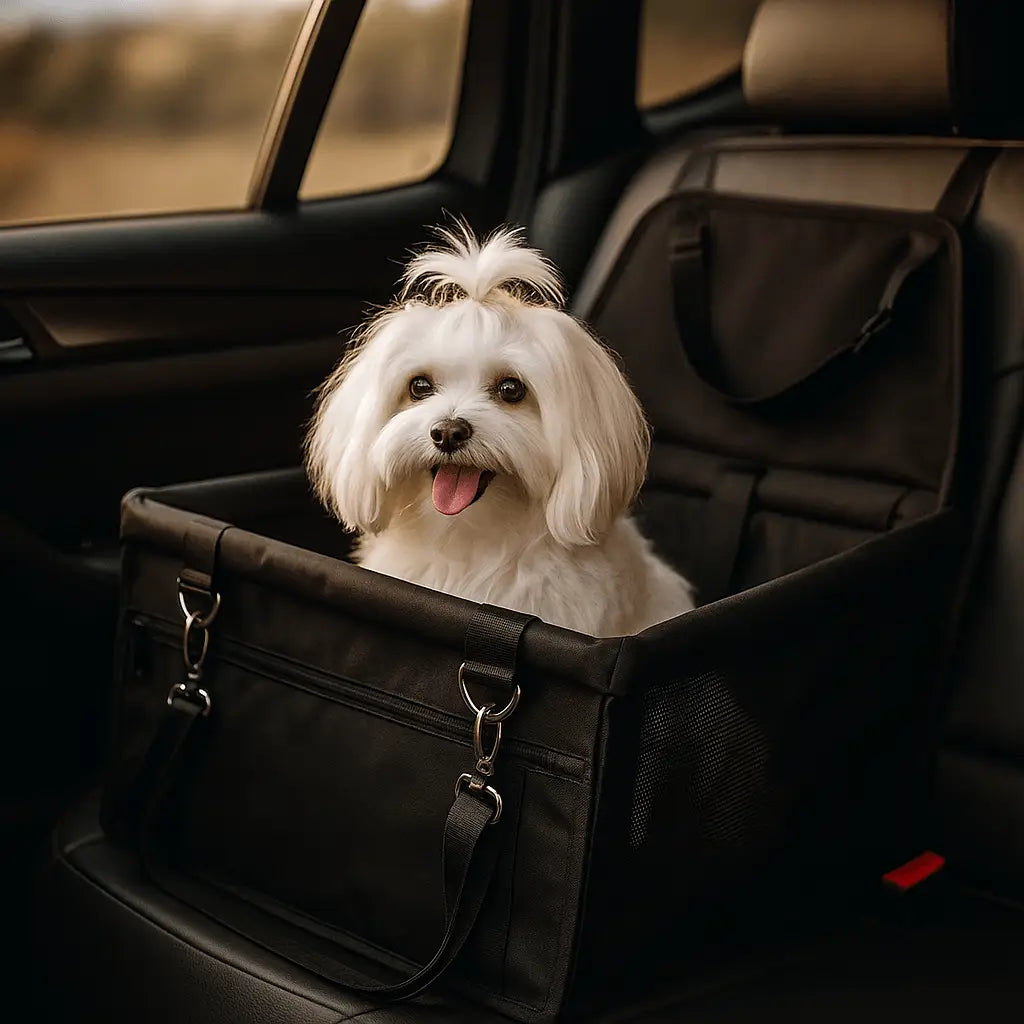 Cadeira de Transporte para Carro – Gatos até 12kg Segurança e Conforto – Caprili Shop - transporte para gatos