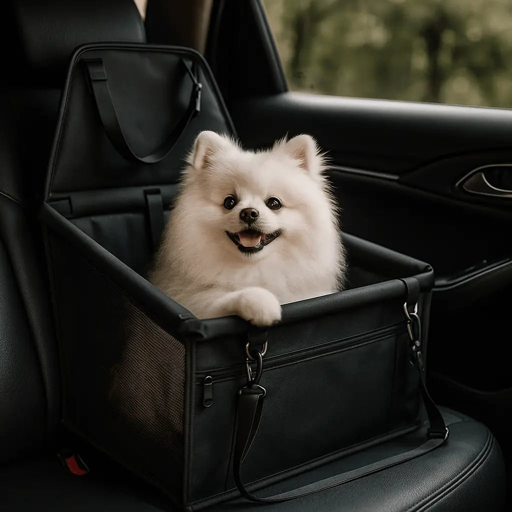 Cadeira de Transporte para Carro – Gatos até 12kg Segurança e Conforto – Caprili Shop - transporte para gatos