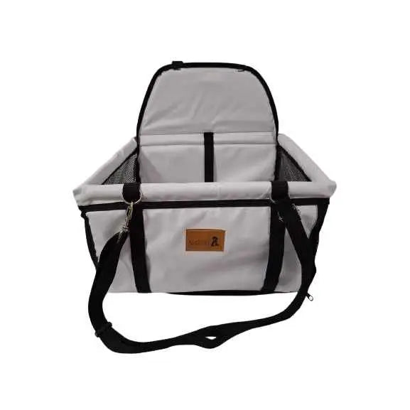 Cadeirinha Pet de Carro Conforto e Segurança | Caprioli Shop bolsa transporte BRANCO