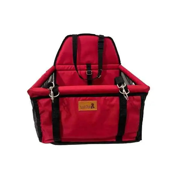 Cadeirinha Pet de Carro Conforto e Segurança | Caprioli Shop bolsa transporte VERMELHO