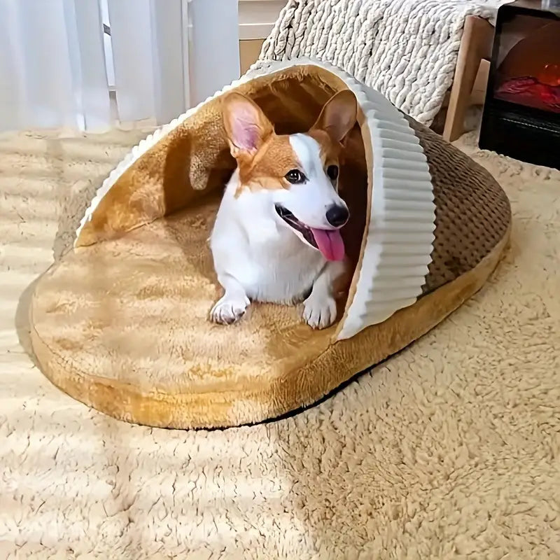 Cama para Cachorro - Conforto Quente e Pelúcia| Caprili Inter - caminha casinha cachorro