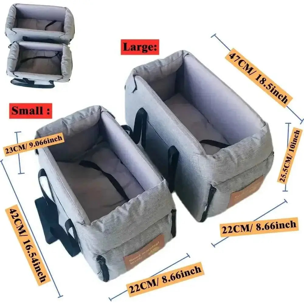 Cama de Carro para Pets Conforto e Segurança | Caprioli Shop bolsa transporte
