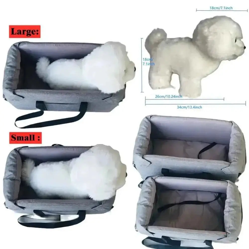 Cama de Carro para Pets Conforto e Segurança | Caprioli Shop bolsa transporte
