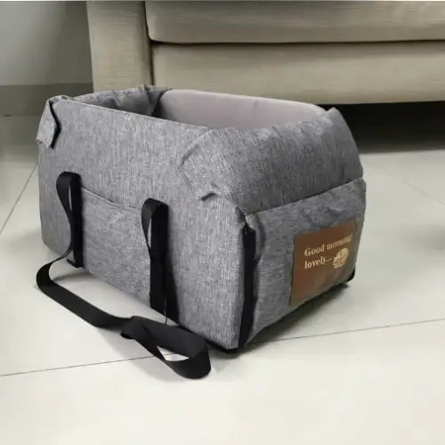 Cama de Carro para Pets Conforto e Segurança | Caprioli Shop bolsa transporte GRAY / 22X25.5X47CM