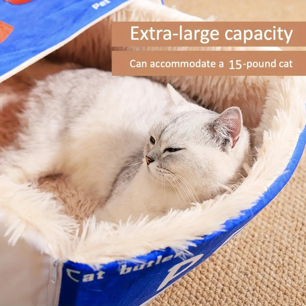Cama de gato retangular - Conforto aconchegante para felinos | Caprili Inter - brinquedos gatos