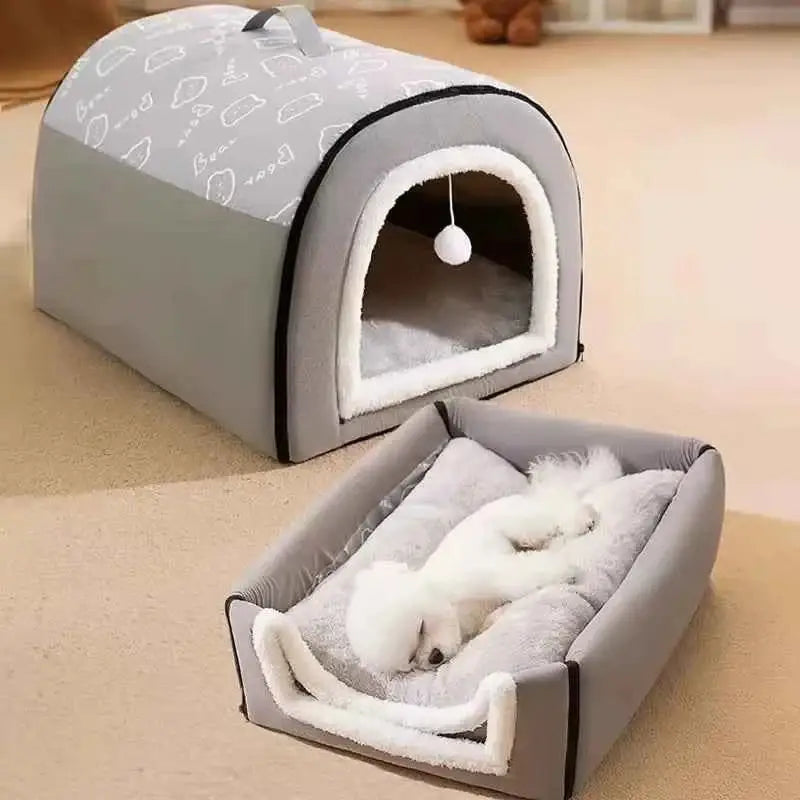 Cama Pet Removível e Confortável para Inverno | Caprioli Inter Acessórios Pets