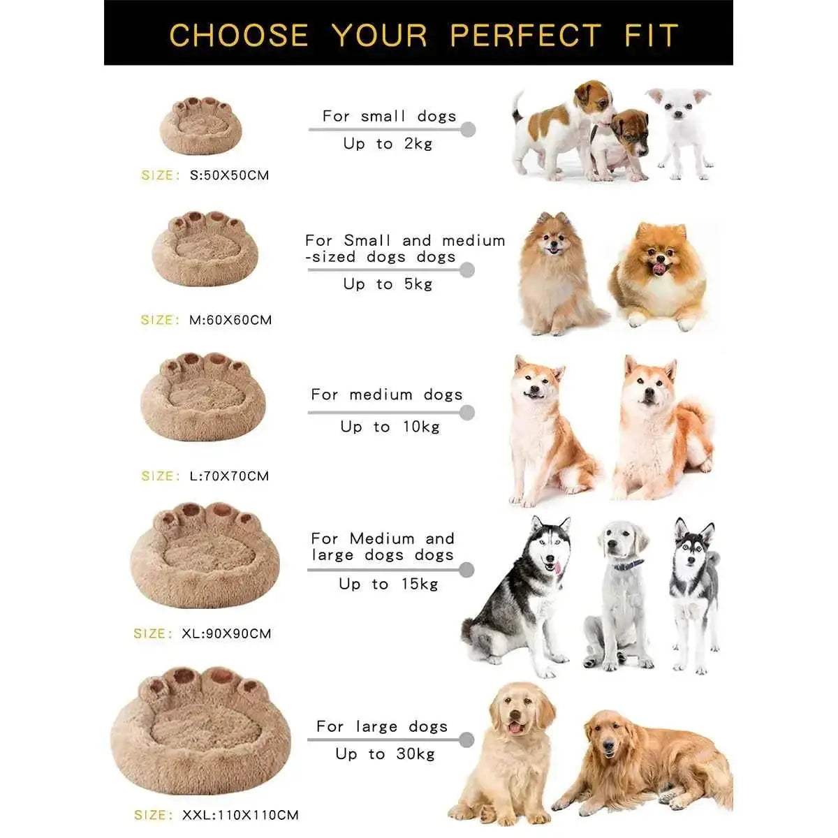 Cama Sofisticada para Cães Conforto Premium | Caprioli Inter Acessórios Pets
