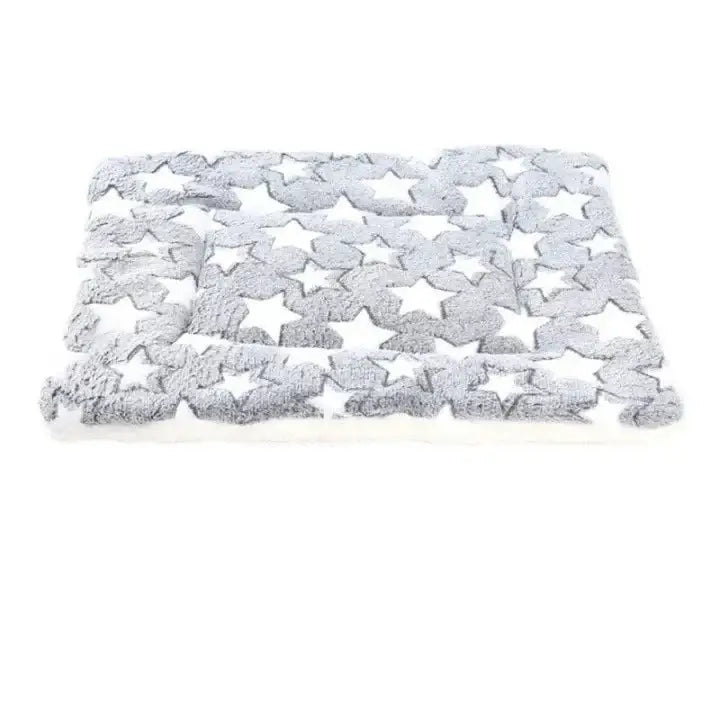 Cama tapete para pets em algodão com várias cores e tamanhos | Caprioli Inter Caminha casinha Cachorro Cinza / P