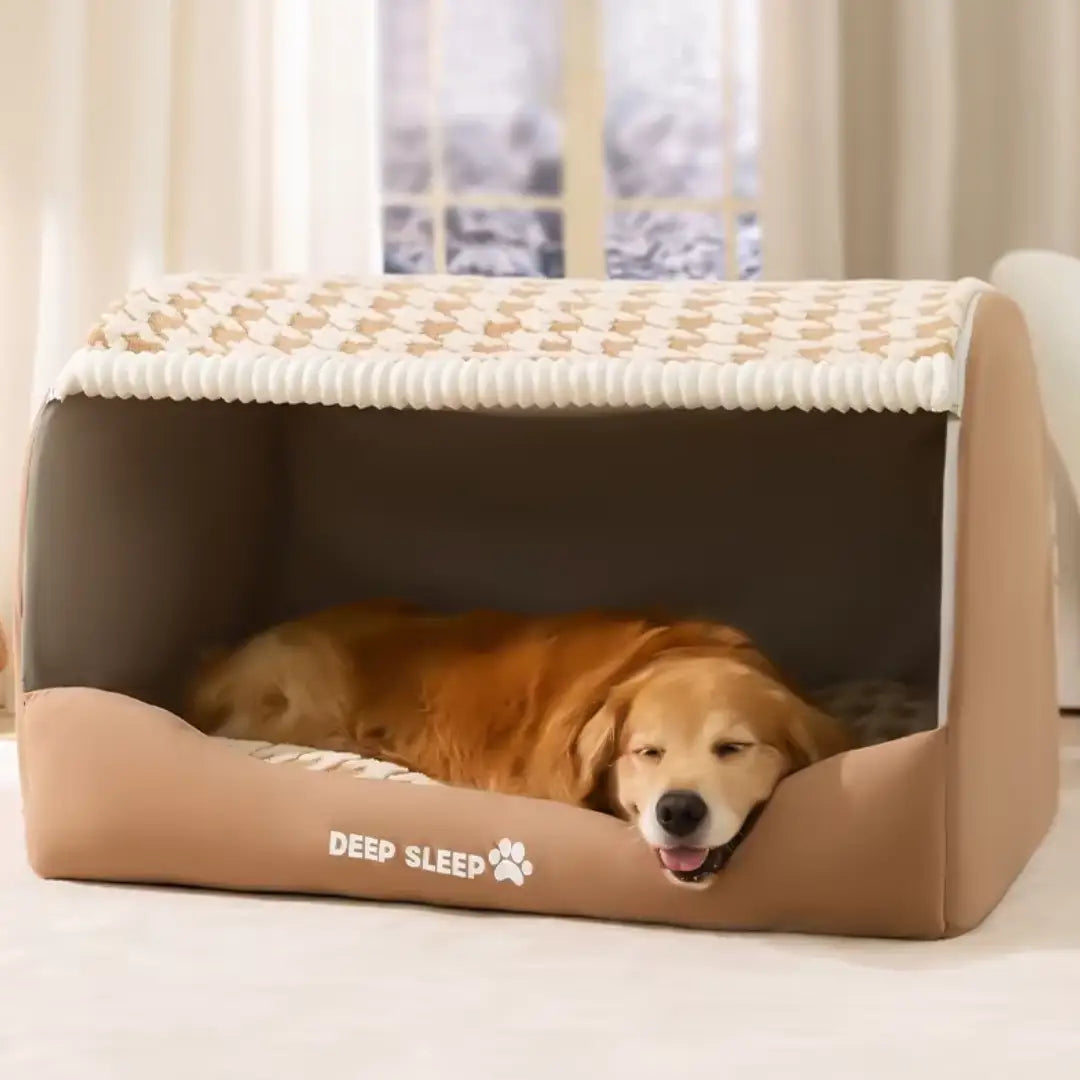 Cama Toquinha Pet com Almofada Removível e Fácil de Montar | Caprioli Inter Caminha casinha para Cachorro