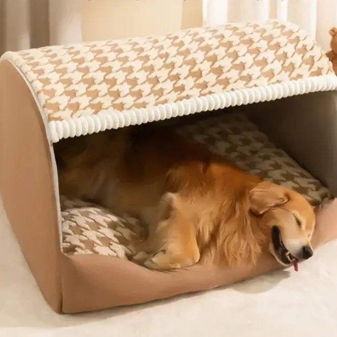 Cama Toquinha Pet com Almofada Removível e Fácil de Montar | Caprioli Inter Caminha casinha para Cachorro