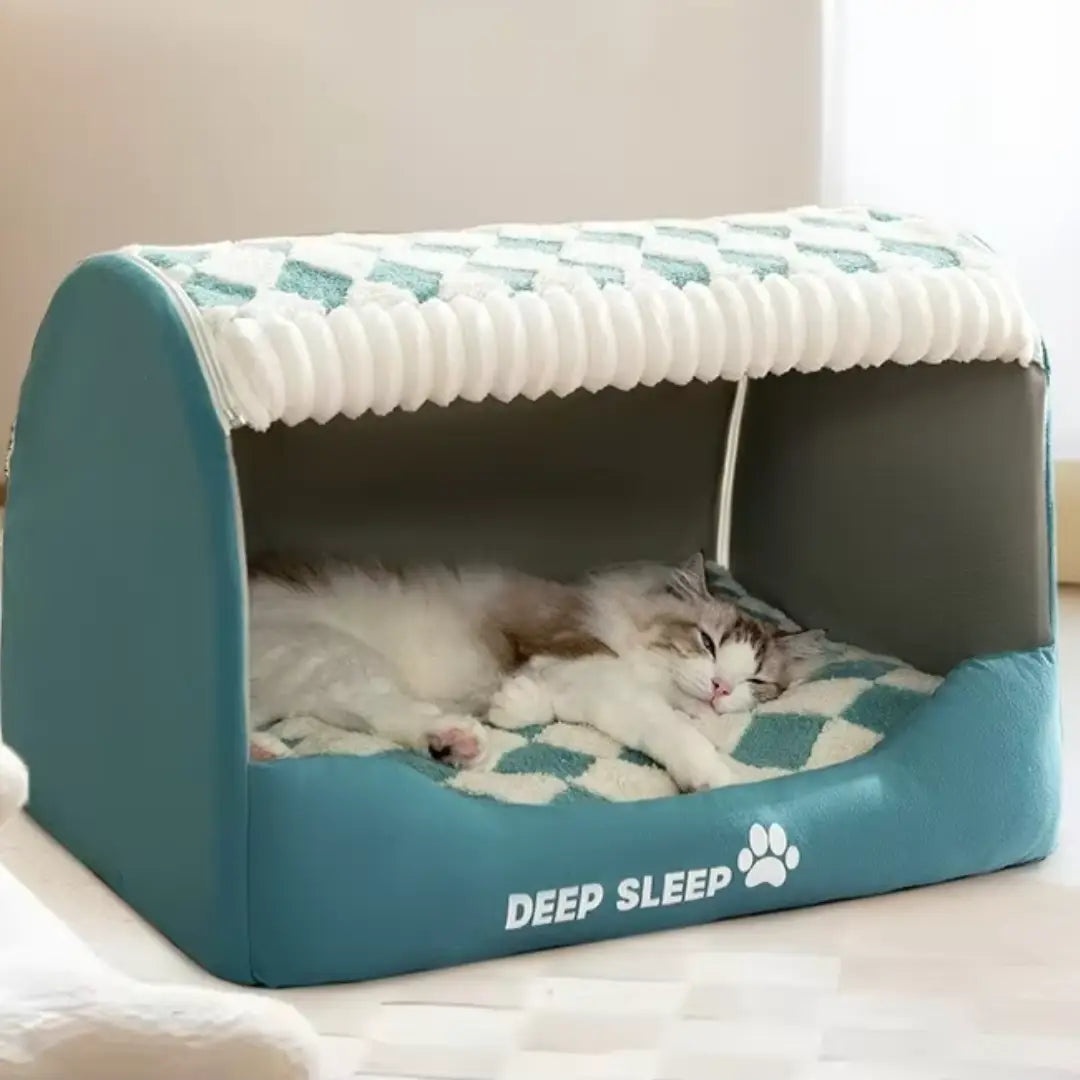 Cama Toquinha Pet com Almofada Removível e Fácil de Montar | Caprioli Inter Caminha casinha para Cachorro