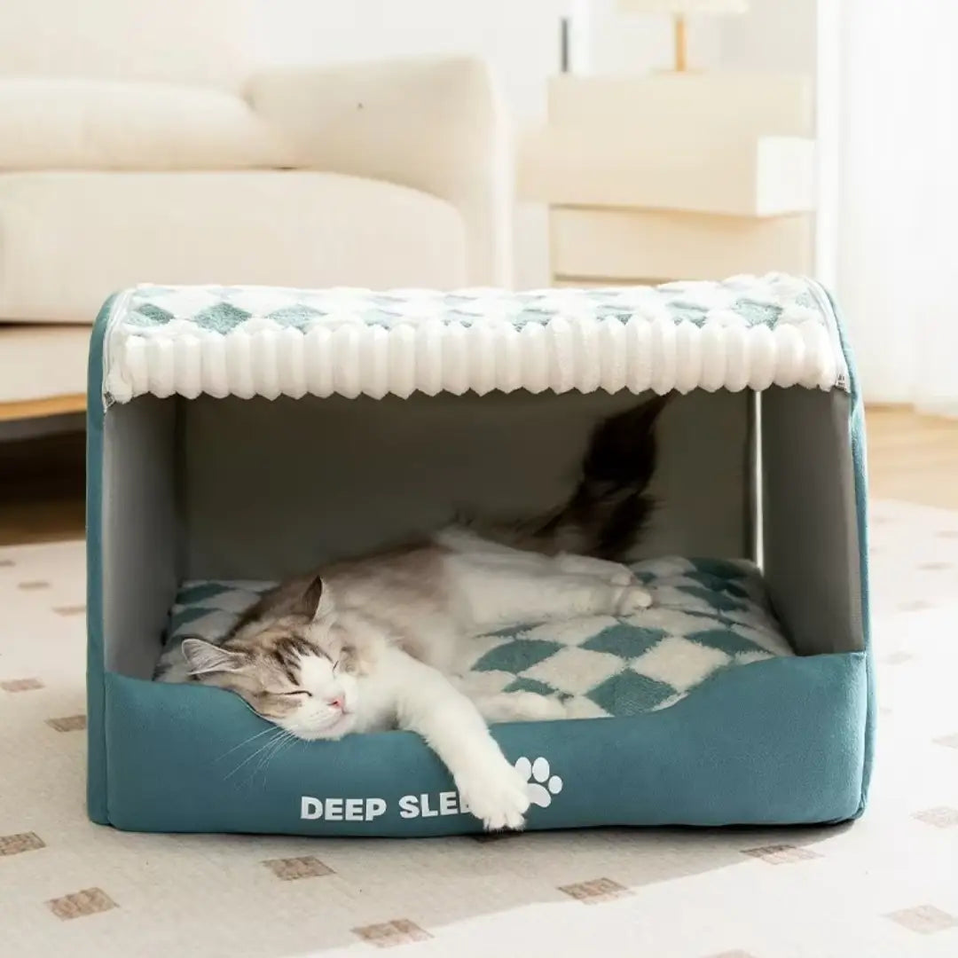 Cama Toquinha Pet com Almofada Removível e Fácil de Montar | Caprioli Inter Caminha casinha para Cachorro
