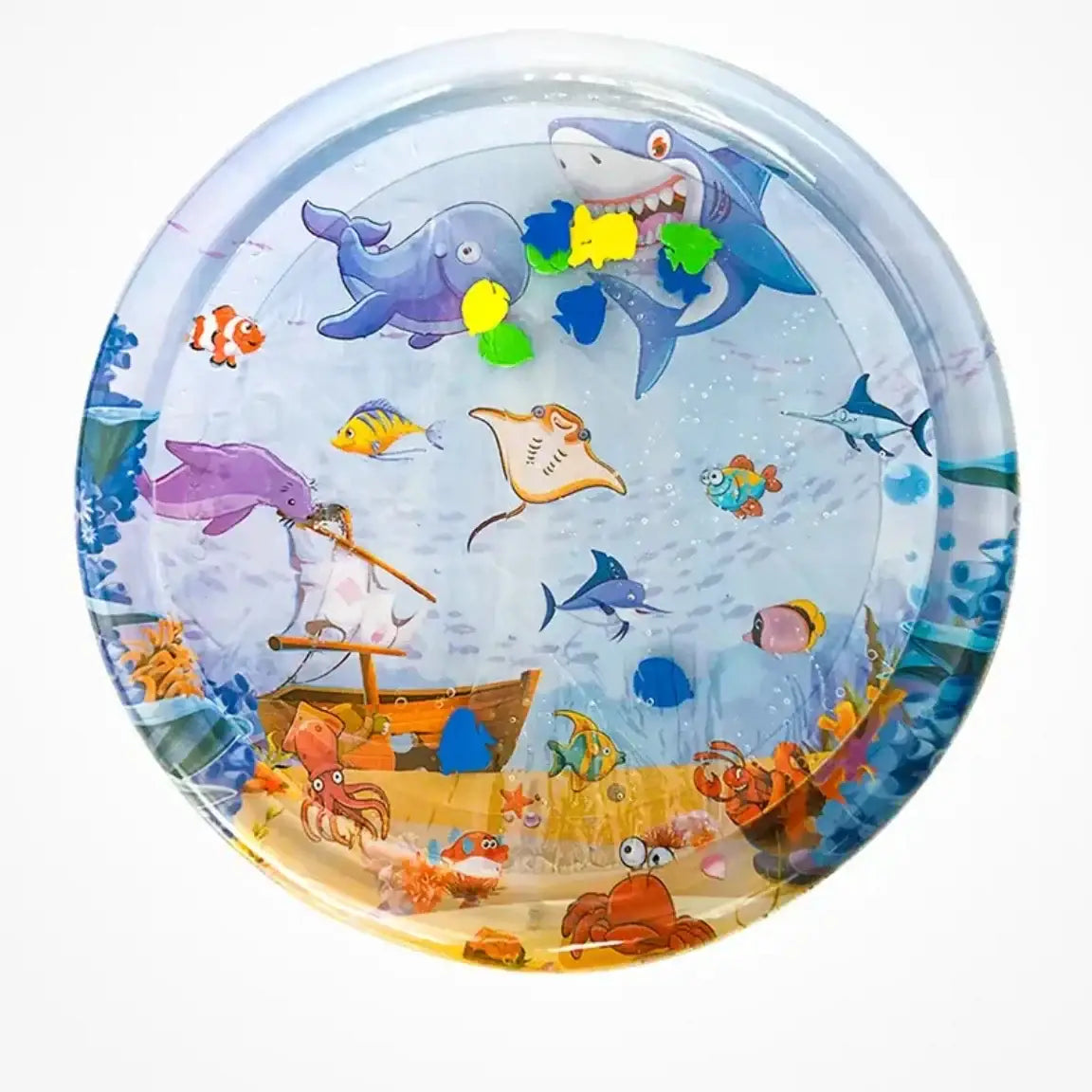 Caminha Pet Divertida Acqua Fish com Borda Elevada e Proteção contra Resfriados | Caprioli Inter Caminhas casinhas
