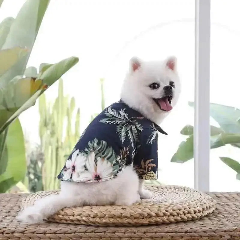 Camisa Havaiana para Cães Estilo e Conforto de Verão | Caprioli Shop Acessórios Pets