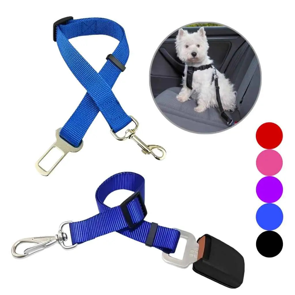 Cinto de Segurança Ajustável para Pets Viagens Seguras | Caprioli Shop