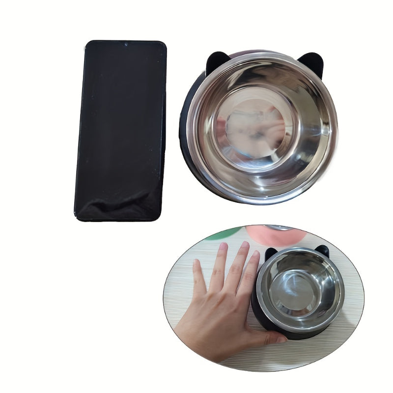 Tigela Inox Oblíqua para Cães e Gatos | Caprioli